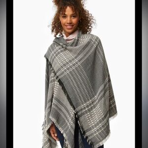 Lauren Conrad plaid scarf wrap